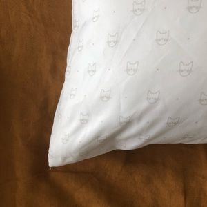 cat printed standard pillowcase (set of 2)